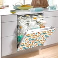 thumbnail image 4 of Coolnut Autumn Harvest Pumpkin Dishwasher Magnet Cover, Kitchen Refrigerator Cover Decal Decorative Washing Machine Door Panel, 23"x 26", 4 of 6
