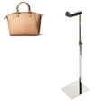thumbnail image 1 of Purse Display Stand, Stainless Steel Adjustable Height Women Handbag Display Stand, Single Hanging Hook Bag Display Rack Counter Purse Holder for Household, Boutique Store, 1 of 8