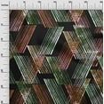 thumbnail image 3 of oneOone Rayon Multi-Color Fabric Geometrical Lines Craft Projects Decor Fabric Printed By The Yard 56 Inch Wide, 3 of 4