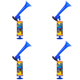 thumbnail image 1 of Air Horn Soccer Hands Air Horn vitoreando con voz fuerte para la competencia deportiva Azul, 1 of 4