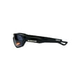 thumbnail image 3 of Xloop Mens Robotic Futuristic Color Mirror Warp Biker Sport Sunglasses Matte Black, 3 of 4