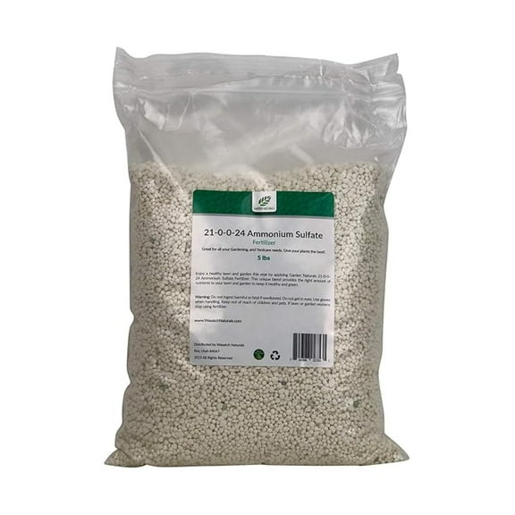 21-0-0-24 Ammonium Sulfate Fertilizer 25 Pounds by