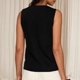 thumbnail image 4 of mfyjkho Camisetas Sin Mangas De Talla Grande, Blusas De Color Liso Para Mujer, Camisolas De Cuello Redondo, Jersey De Moda. Tops Elegantes Para Mujer S, 4 of 7