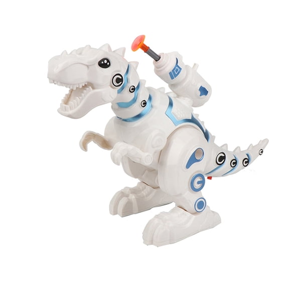 Simulated Walking Dinosaur Toy For Kids Electronic Mechanical Fighting With Lights Missile