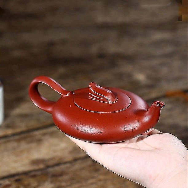 Teteras Tetera de arcilla púrpura Mineral crudo Tetera Dahongpao Ceremonia de té Hecha a mano Boutique Teaware