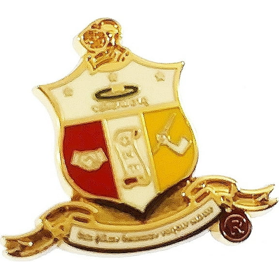 Kappa Alpha Psi 3D Shield Lapel Pin [Gold - 1"]