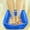 Blue, variant on YIKA PVC Inflatable Footbath Outdoor Portable Foldable Inflatable Water Basin Storage Basin