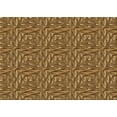 thumbnail image 1 of Ahgly Company Machine Washable Indoor Rectangle Transitional Dark Bronze Brown Area Rugs, 2' x 5', 1 of 7