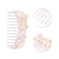 thumbnail image 3 of Unique Bargains 1 Pc Women Durable Cute Cat Comb Pink Acetate Sheet, 3 of 6