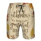 thumbnail image 3 of Balery Thanksgiving With A Grateful Heart Traje de Baño Estilo Hawaiano para Hombre, Shorts de Secado Rápido con Bolsillos-X-Large, 3 of 6