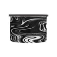 thumbnail image 2 of 30OZ Food Storage Can - Keep Coffee Tea Flour & More Fresh - Ideal for Cereal Nuts & Pet Food Matte Black Flowing Lines, 2 of 9