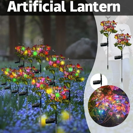 

christmas garden led decoration villa outdoor courtyard solar led light