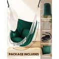 thumbnail image 4 of Silla Hamaca Chihee Colgante con 2 Almohadas para Interior y Exterior, 4 of 6