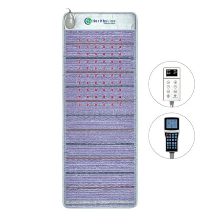 HealthyLine Platinum Mat, Far Infrared with Advanced Multi-Wave PEMF, Negative Ion and Photon Therapy, 74' x 28'