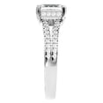 thumbnail image 2 of Pompeii 1 1/2Ct Emerald Cut Diamond Engagement Ring White, Yellow or Rose Gold Lab Grown, 2 of 4
