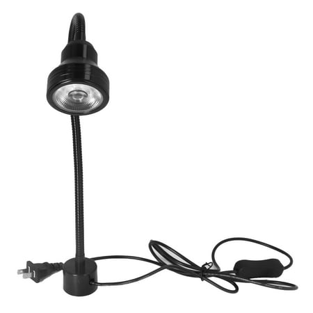 

Magnetic Work Light 7W LEDs Flexible Gooseneck Plug Magnetic Base Metal Work Bench Lamp for CNC US Plug 110 to 220V