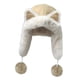 thumbnail image 4 of Gorro con orejas de animal para mujer, protección auditiva para escalada, compras, ciclismo y esquí. Caqui, 4 of 9