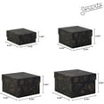 thumbnail image 4 of Sorarto Square Gift Boxes with Lids 4pc Set | Black Gold Floral Nesting Gift Boxes for Presents Birthday Wedding Bridesmaid Christmas, 4 of 9