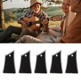 thumbnail image 1 of Rod Cover Plate, Black Board White Line 5Pcs Electric Guitar  Rod Plate Easy To Install  For Replacement, 1 of 8