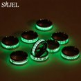thumbnail image 2 of SMJEL-anillo luminoso con tótem de dragón para hombre y mujer, sortija fluorescente que brilla en la oscuridad, ajustable, regalo de joyería, 2 of 4