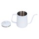 thumbnail image 4 of Pequeño Tetera, Diseño de Cuello de Cisne A Prueba de Polvo Durable Durable Durable Sobre La Tetera Con Cubierta Para Vijar para Acampar Té Para Viajar para Acampar Café, 4 of 7