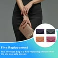 thumbnail image 1 of Baohd Sac Enveloppe en Polyester pour Femmes Rectangulaire avec Strass Sac à Main de Mariée Bleu Foncé, 1 of 6