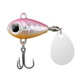 thumbnail image 2 of LShunze 10.5G/30MM Tail Spinner Hard Metal Lures VIB Fishing Baits Jigging Spoons with Treble Hook Kit Sinking Blade Bait for Bass Trout Freshwater, 2 of 7