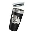 thumbnail image 3 of Doodle Mom Tumbler Dog Travel Mug Gift Insulated Laser Engraved Coffee Cup 20 oz Black, 3 of 5