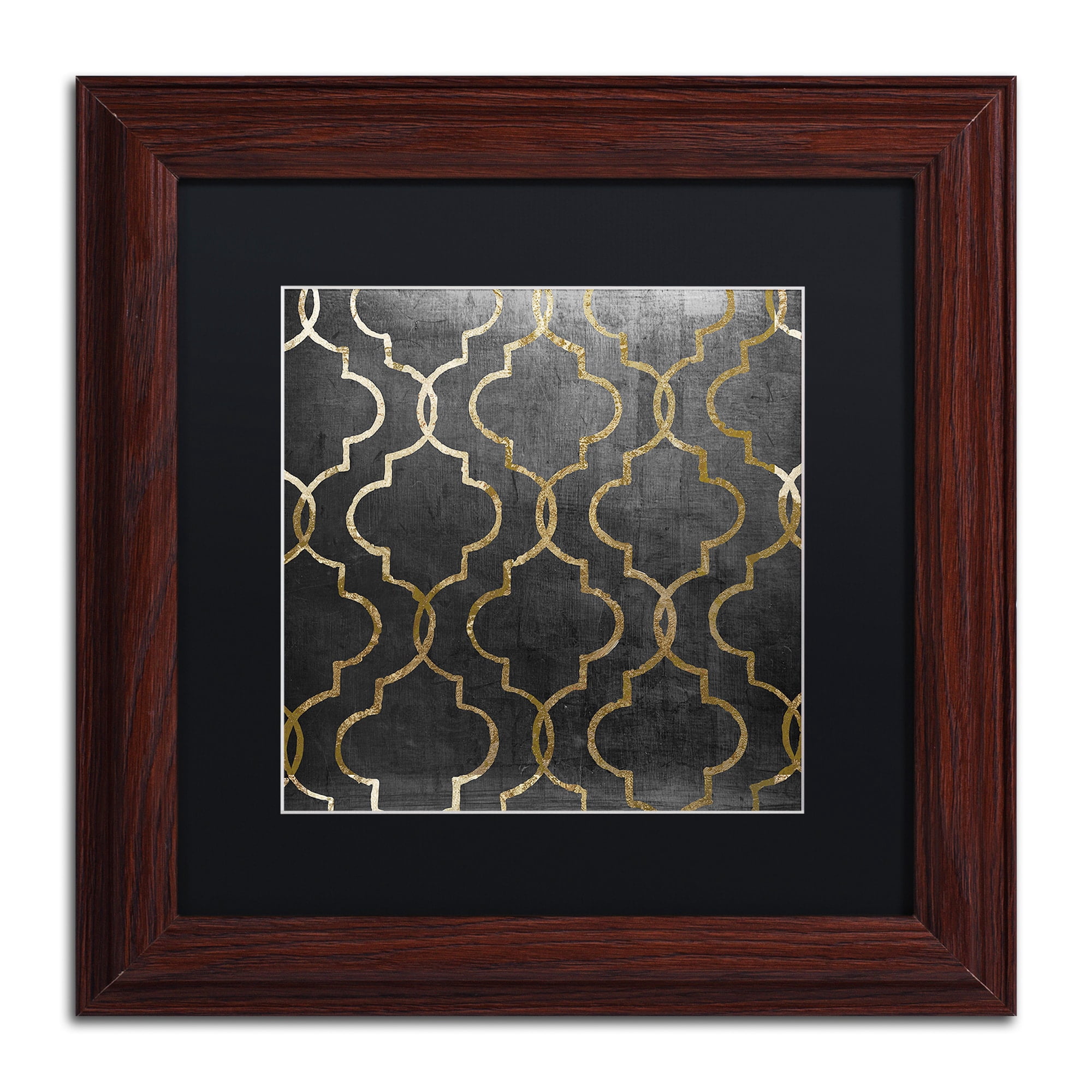 Trademark Fine Art "Paris Apartment III" Canvas Art by Color Bakery, Black Matte, Wood Frame