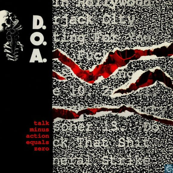 D.O.A. - Talk Minus Action Equals Zero - Cassette