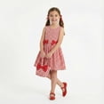 thumbnail image 6 of Sperry Gingham Woven Dress with Bucket Bag (Girls), 2 Piece Set, Sizes 4-10, 6 of 8