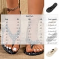 thumbnail image 3 of Wensltd Women Beach Sandals Comfortable Wide Width Slide Sandals Summer Travel Outdoor Flip-flops Casual Wear, 3 of 9