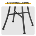 thumbnail image 5 of 14 inch Side Table, Round Iron Top End Table, Indoor Outdoor Accent Table, Sunflower Mosaic, 5 of 10