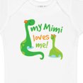 thumbnail image 4 of Inktastic My Mimi Loves Me Grandson Dinosaur Boys Baby Bodysuit, 4 of 5