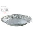 thumbnail image 2 of 10" Aluminum Pie Pan 1-7/32" Deep - Disposable Baking Tin Plates, 2 of 6