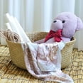 thumbnail image 3 of Wicker Storage Foldable Basket  Bamboo Seagrass Flower Pot Planter Garden Decor, 3 of 6