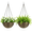 Champ Gold, variant on FIASON 2 Pack 12 Inch Champ Gold Hanging Planter Baskets with Drainage Holes & Removable Plug, Woven Rattan Hanging Flower Pots with Metal Chain for Indoor Outdoor Porch Patio