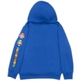 thumbnail image 4 of Nintendo Super Mario Bros Boys Matching Sets Pullover Hoodie and Jogger Fleece Set 2 Piece Bundle Outfit Mario and Luigi Graphic Print Sweat Set for Kids and Toddler (Size 3T-12), 4 of 8