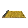 thumbnail image 2 of Ahgly Company Indoor Rectangle Abstract Yellow Modern Area Rugs, 7' x 9', 2 of 4
