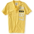 thumbnail image 1 of Camiseta Henley Aeropostale Aero 87 para Hombre Amarillo XX-Large, 1 of 1