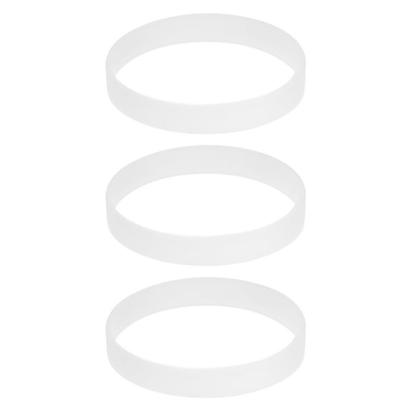 Bracelets Wristbands 1/2 Inch Width 8" Length Luminous Transparent for Sports Club Group Games Party Favors