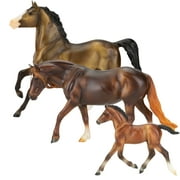 Breyer Classics Freedom Series Pony Power Playset w/ 3 Horse Figures - 1:12 Scale