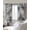 Black, variant on Navy Blue Ombre Blackout Curtains for Bedroom/Living Room, Thermal Insulated Kitchen Curtains, Gradient Abstract Art Vintage Grommet Darkening Window Treatment Drapes 27.5"x39"x2
