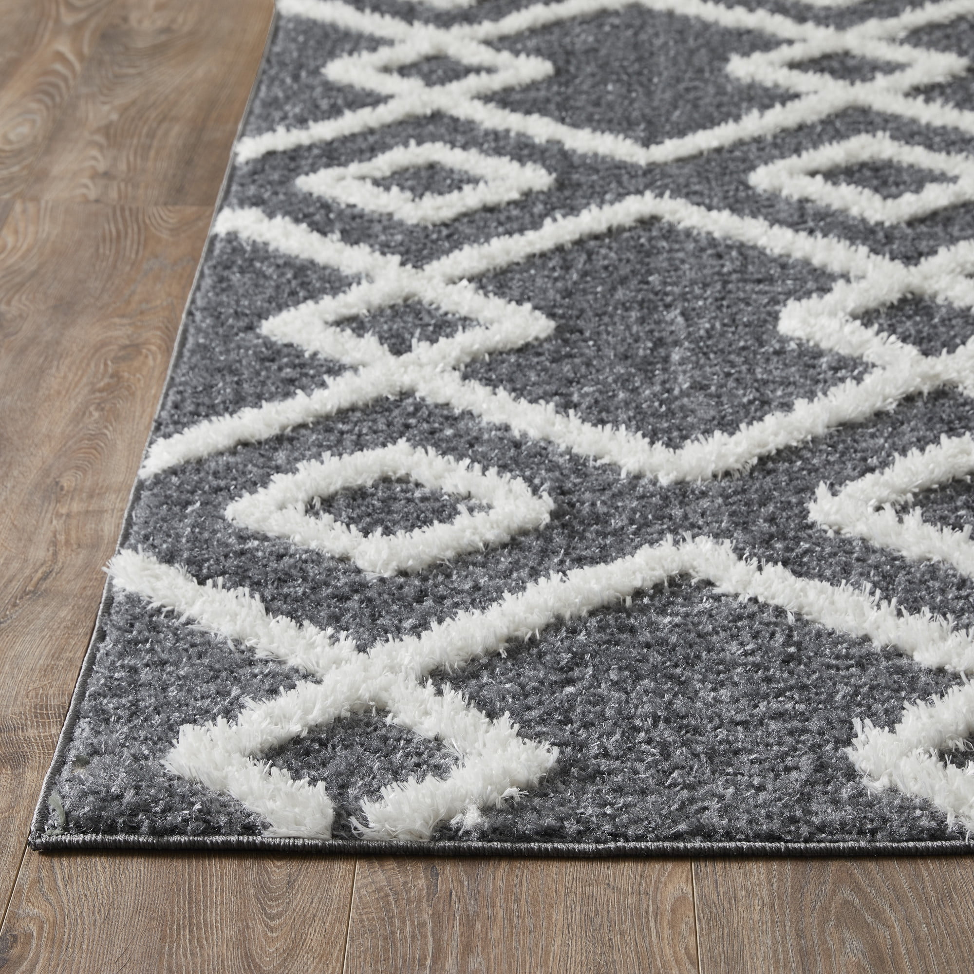 Loomaknoti Vemoa Adeta 9' x 12' Blue Geometric Indoor Area Rug