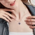 thumbnail image 3 of CACA LADY Heart Locket Necklace That Holds Pictures Sterling Silver Butterfly Locket Personalized Custom Photo Pendant Necklace Jewelry Birthday Gifts for Women Girlfriend, Base, base,, 3 of 6
