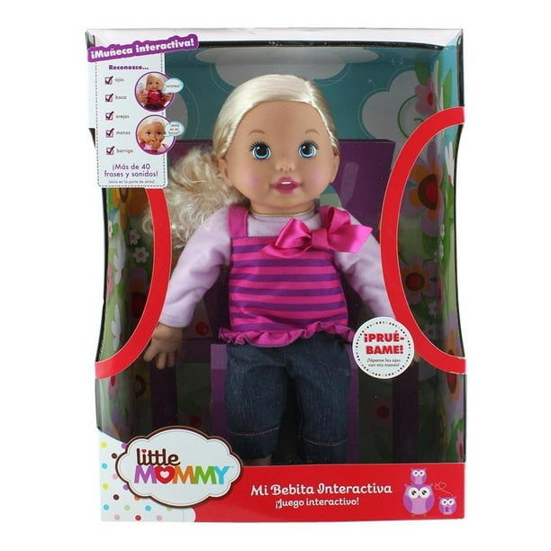 Mi Bebita Interactiva Little Mommy Mattel Bodega Aurrera en línea