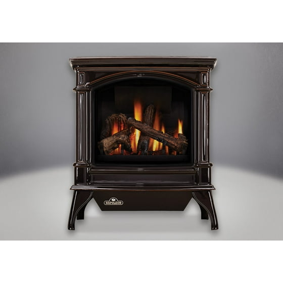 Napoleon Gds60 1nsb 35000 Btu Free Standing Direct Vent Natural Gas Stove With S