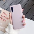thumbnail image 1 of Funda de teléfono de silicona mate Color caramelo para Samsung Galaxy A50 A30 A40 A20e A10 A02 A70 A7 2018 A20s A01 Core, funda trasera suave de Tpu Tan Jianjun unisex, 1 of 2