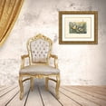 thumbnail image 3 of Mandel, Janet 14x12 Gold Ornate Wood Framed with Double Matting Museum Art Print Titled - Chickadees and Pussy Willow, 3 of 4