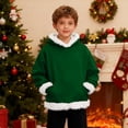 thumbnail image 4 of Soft Girls Pullover Hoodie with Front Pocket, Cozy Sweatshirt for Kids Casual Wear and Outdoors, 4 of 9